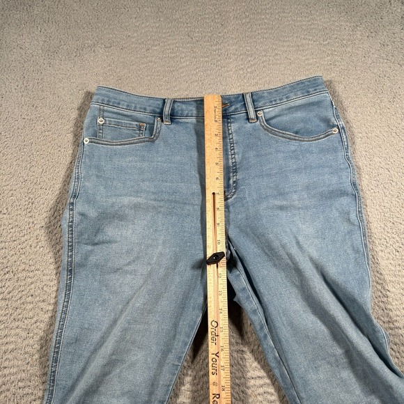 We The free Grvy High Rise Super Skinny Jeans Women's 30 Blue Denim 5-Pockets - Picture 8 of 10